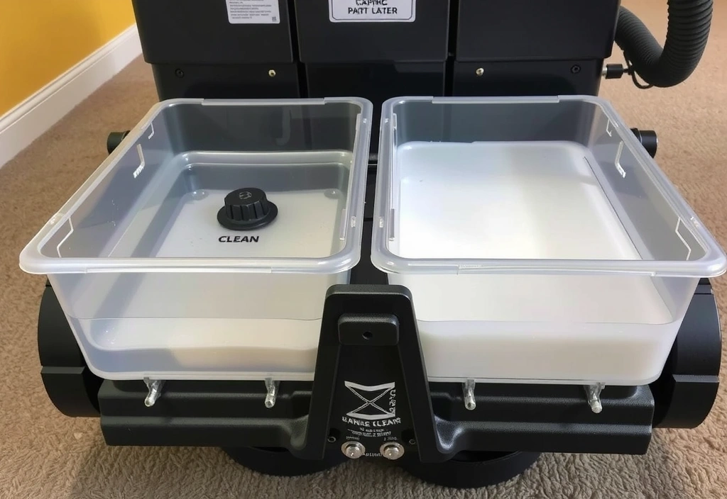 Powerful carpet extractor machine